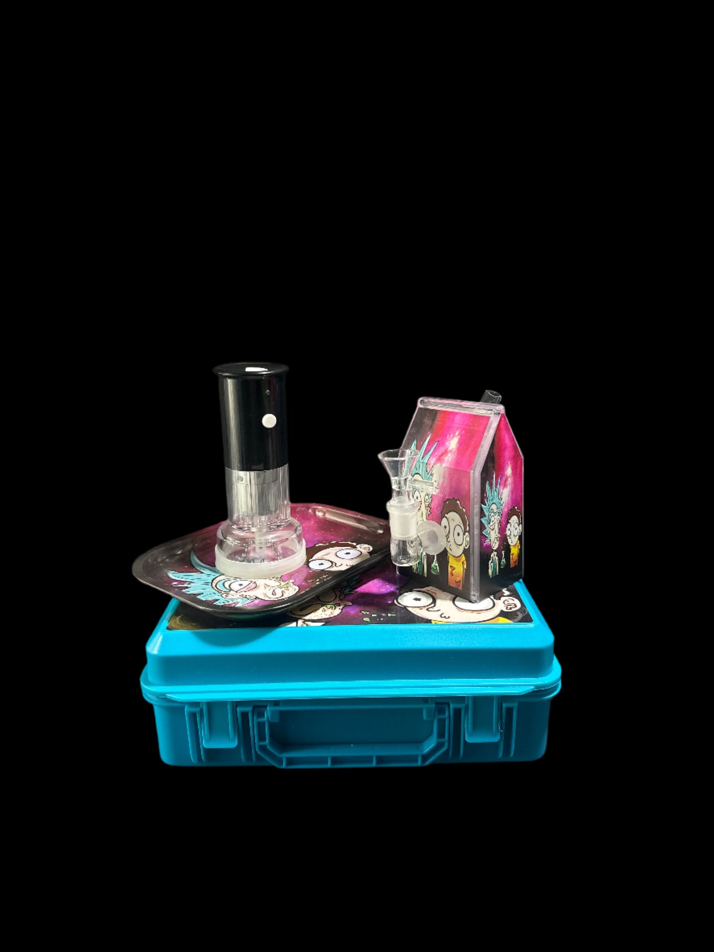 RICK N MORTY ROLLING BRIEF CASE