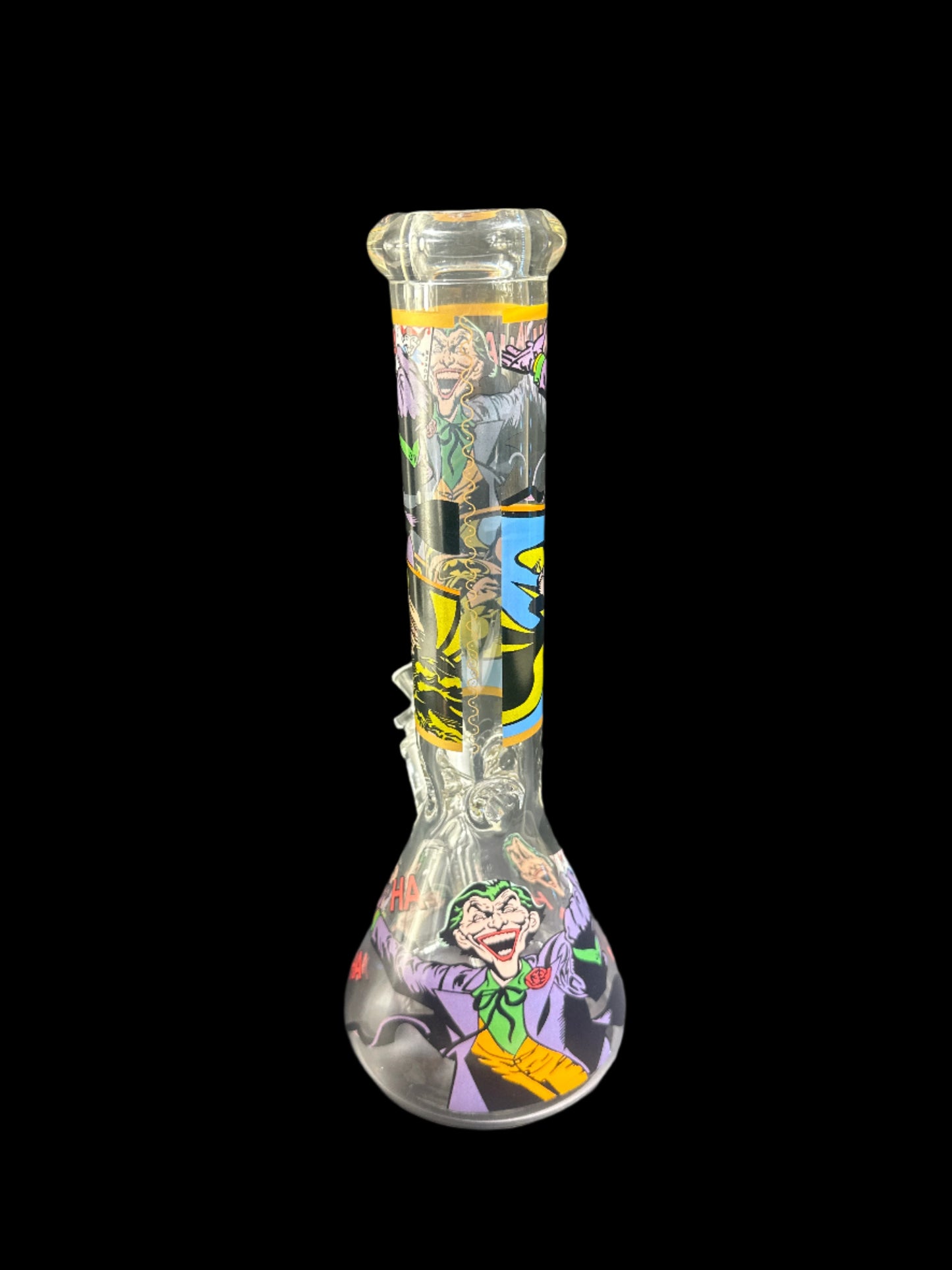 COMIC JOKER GLASS BONG