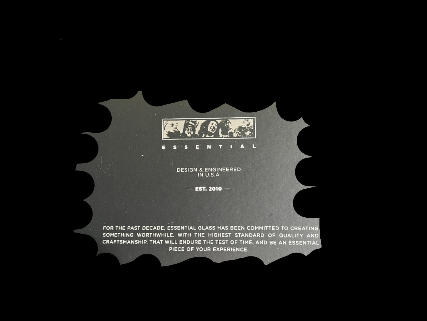 BIGGIE BIGGIE ESSENTIAL BIGGIE GLASS BONG TRIBUTE KIT