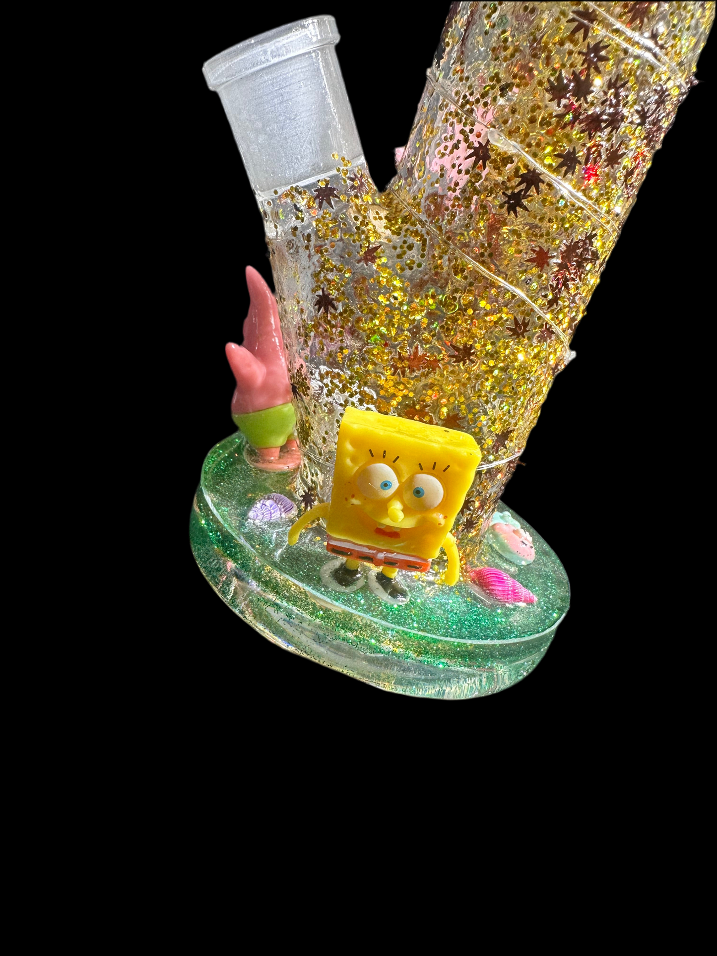 SPONGEBOB AND PATRIC BEST BUDS *LIGHTS UP*