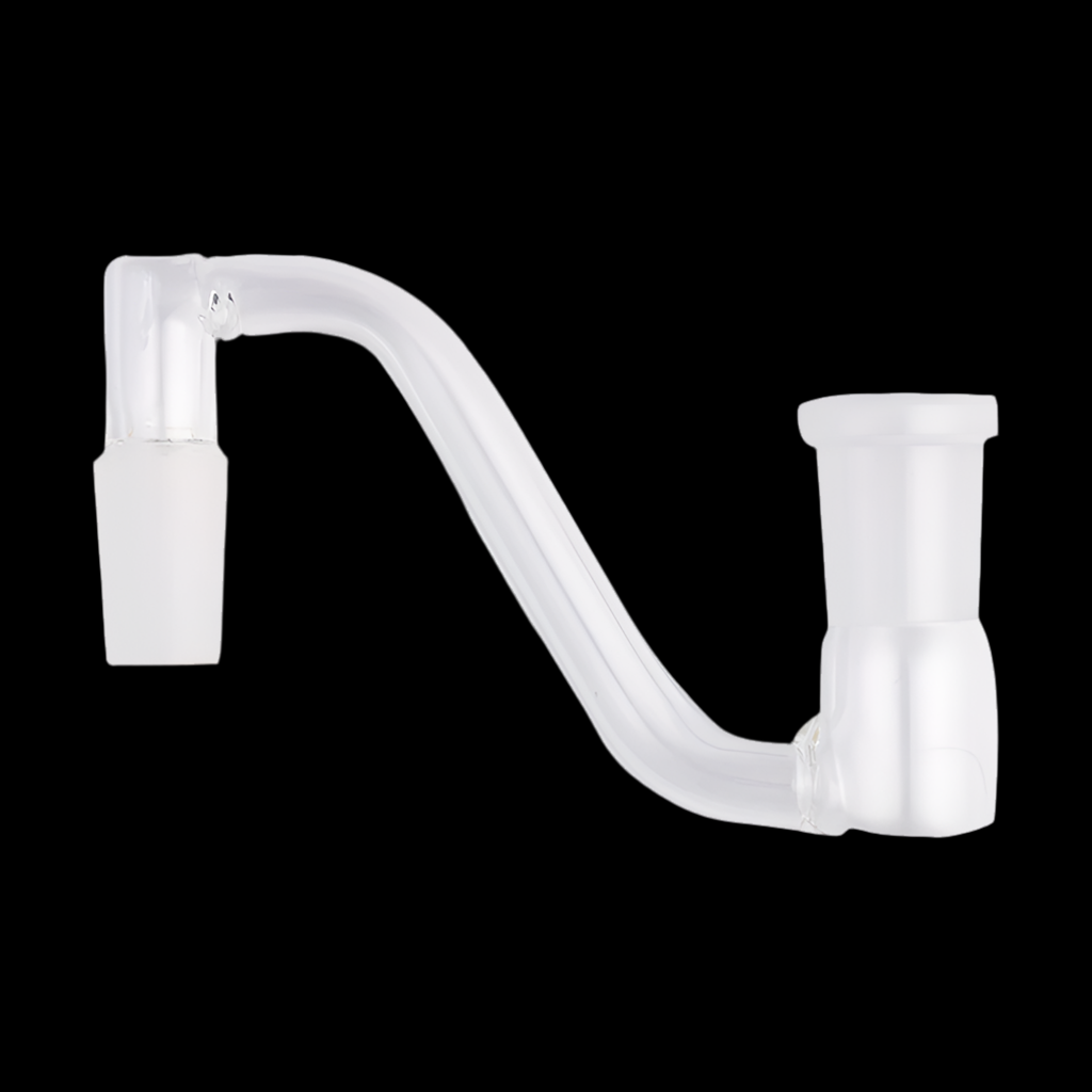 14mm Female to 14mm Male Side Step Glass Adapter