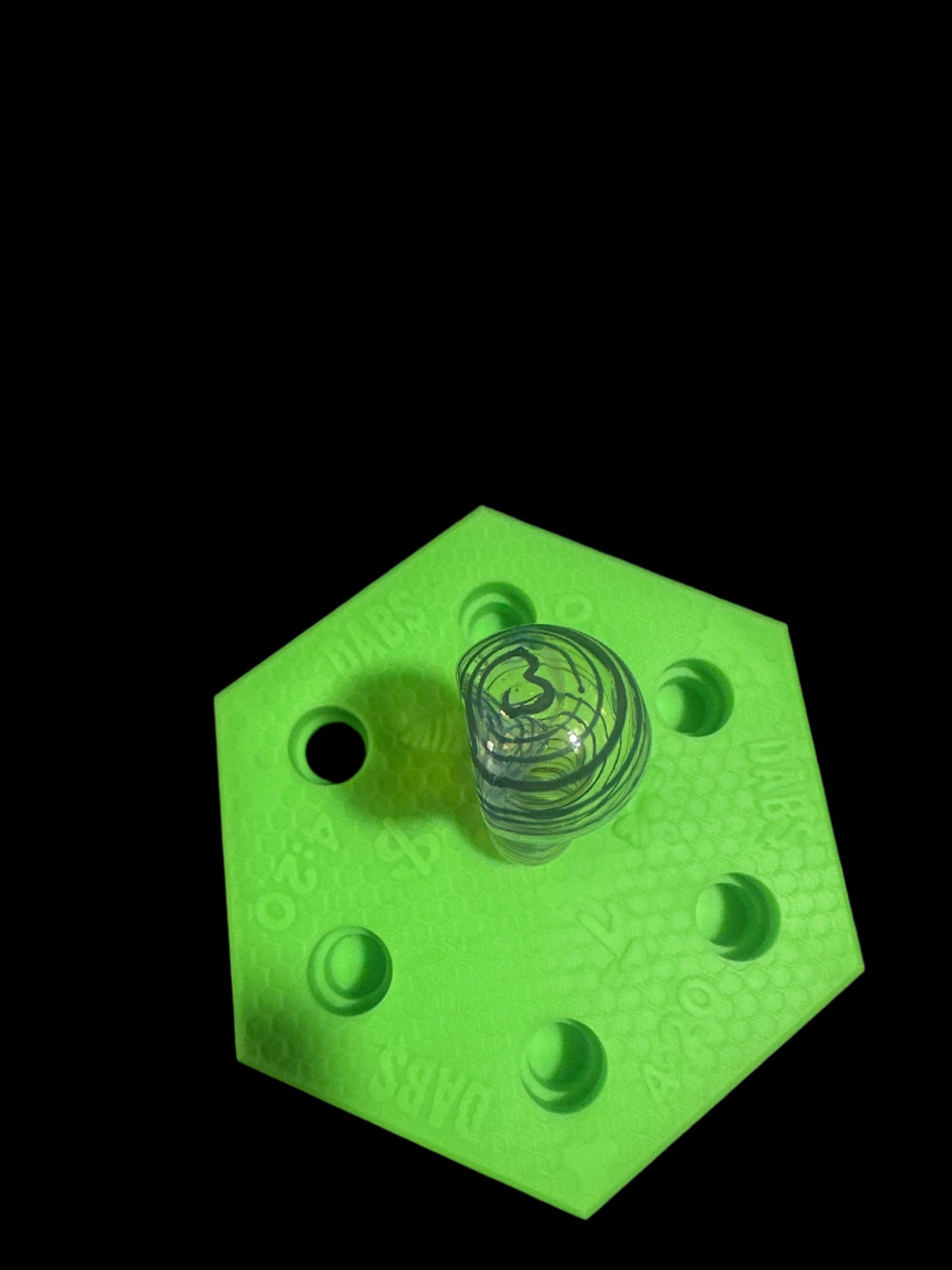 SMALL BLUE AND YELLOW HAND PIPE