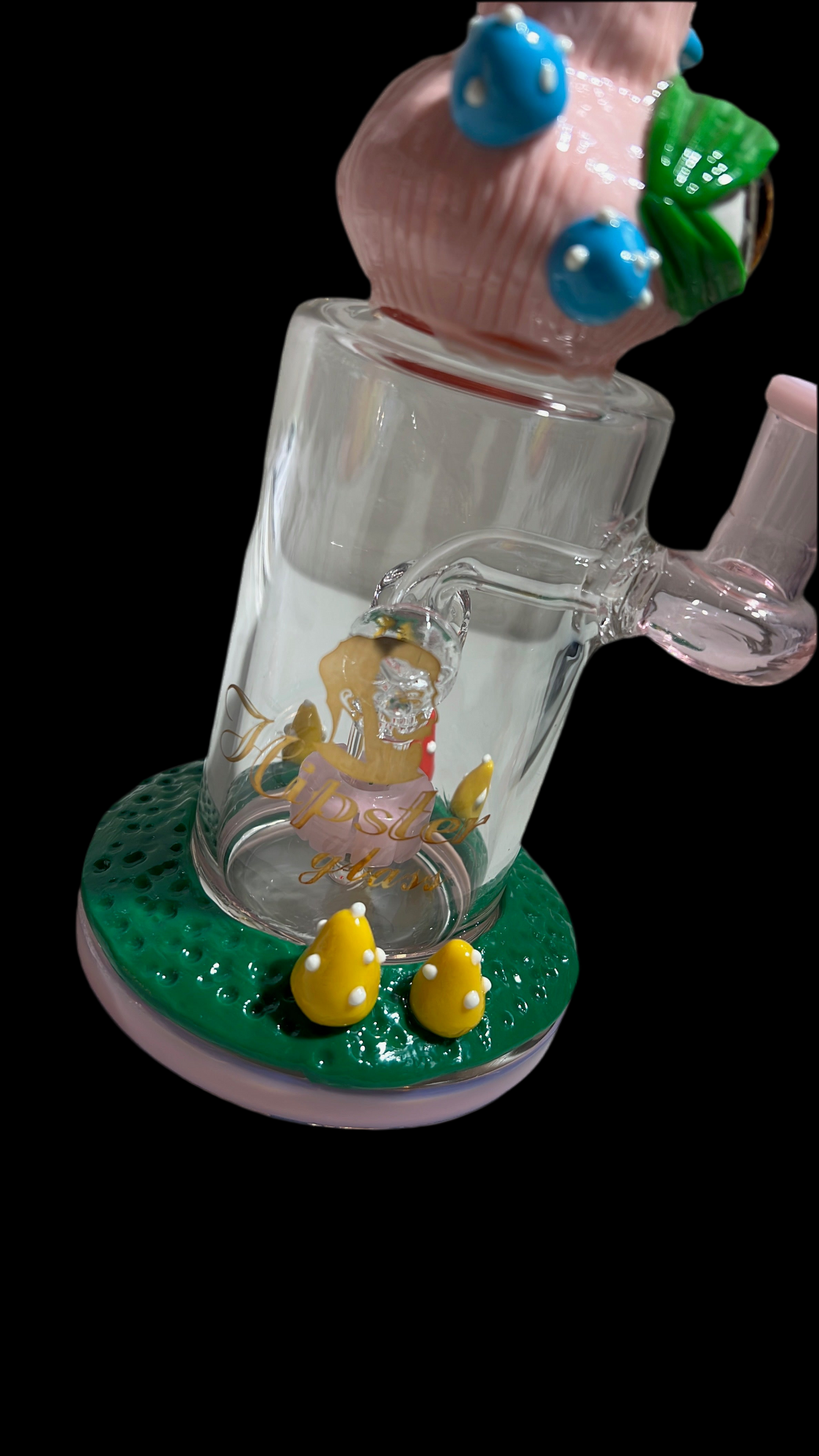 ONE EYE-HIPSTER WATER PIPE *GLOW IN THE DARK
