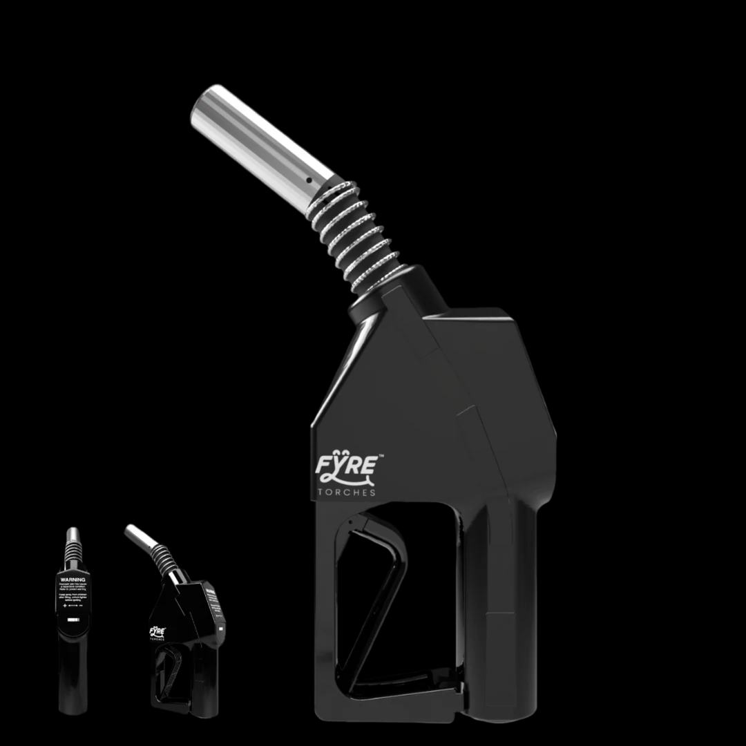 Gas Pump" Shaped Torch Refillable and Adjustable Flame