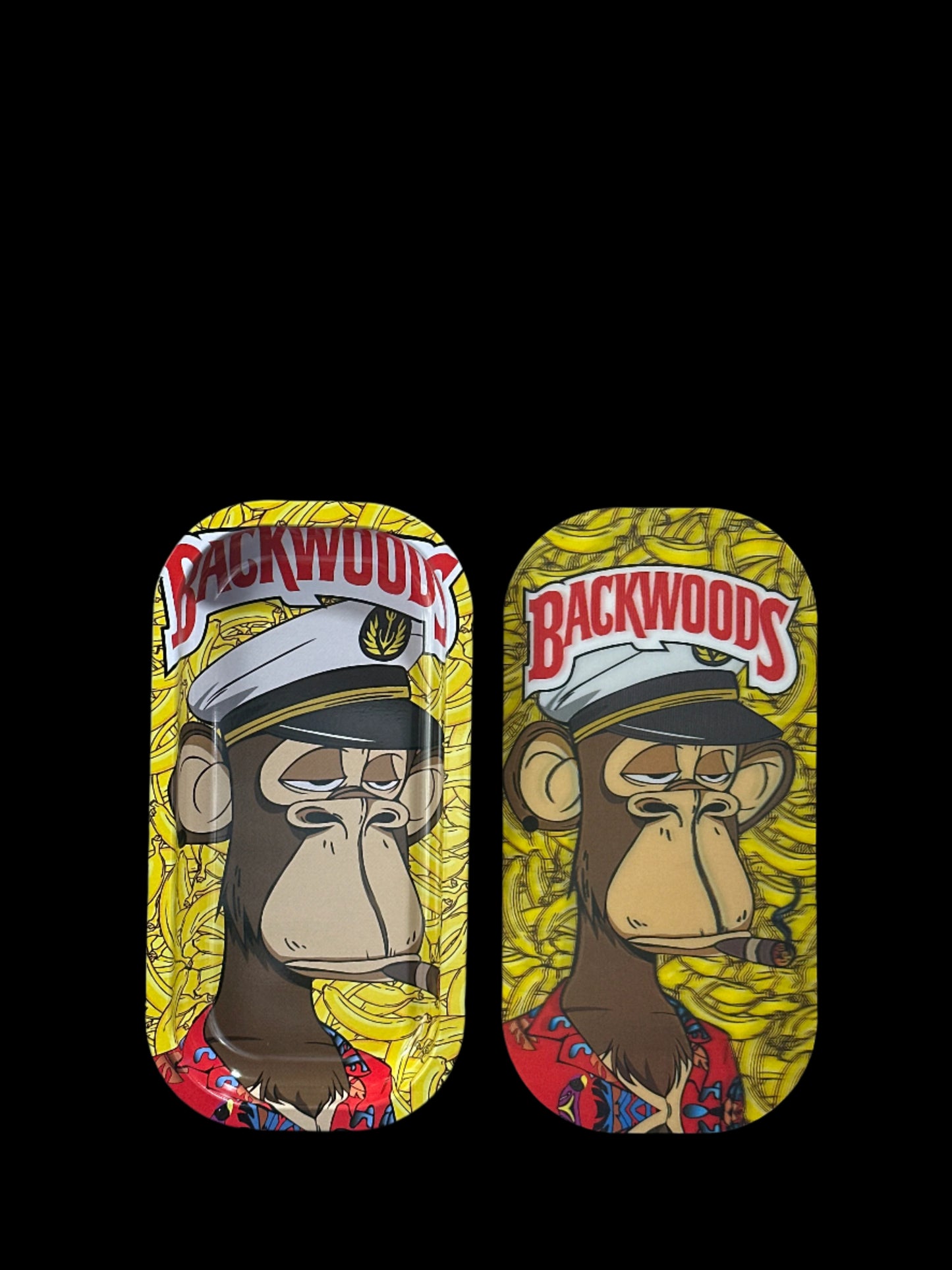 BACKWOOD MONKEY ROLLING TRAY WITH MAGNETIC LID