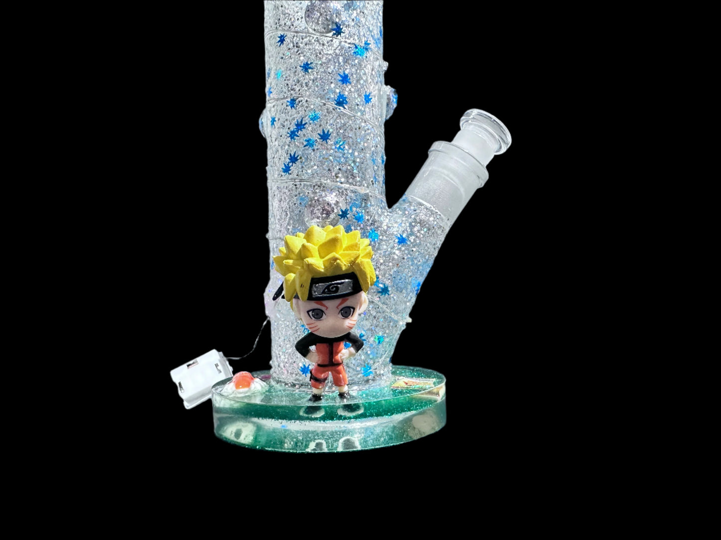 TOON DREAMZ NARUTO N ITACHI UCHIHA LARGE GLASS BONG
