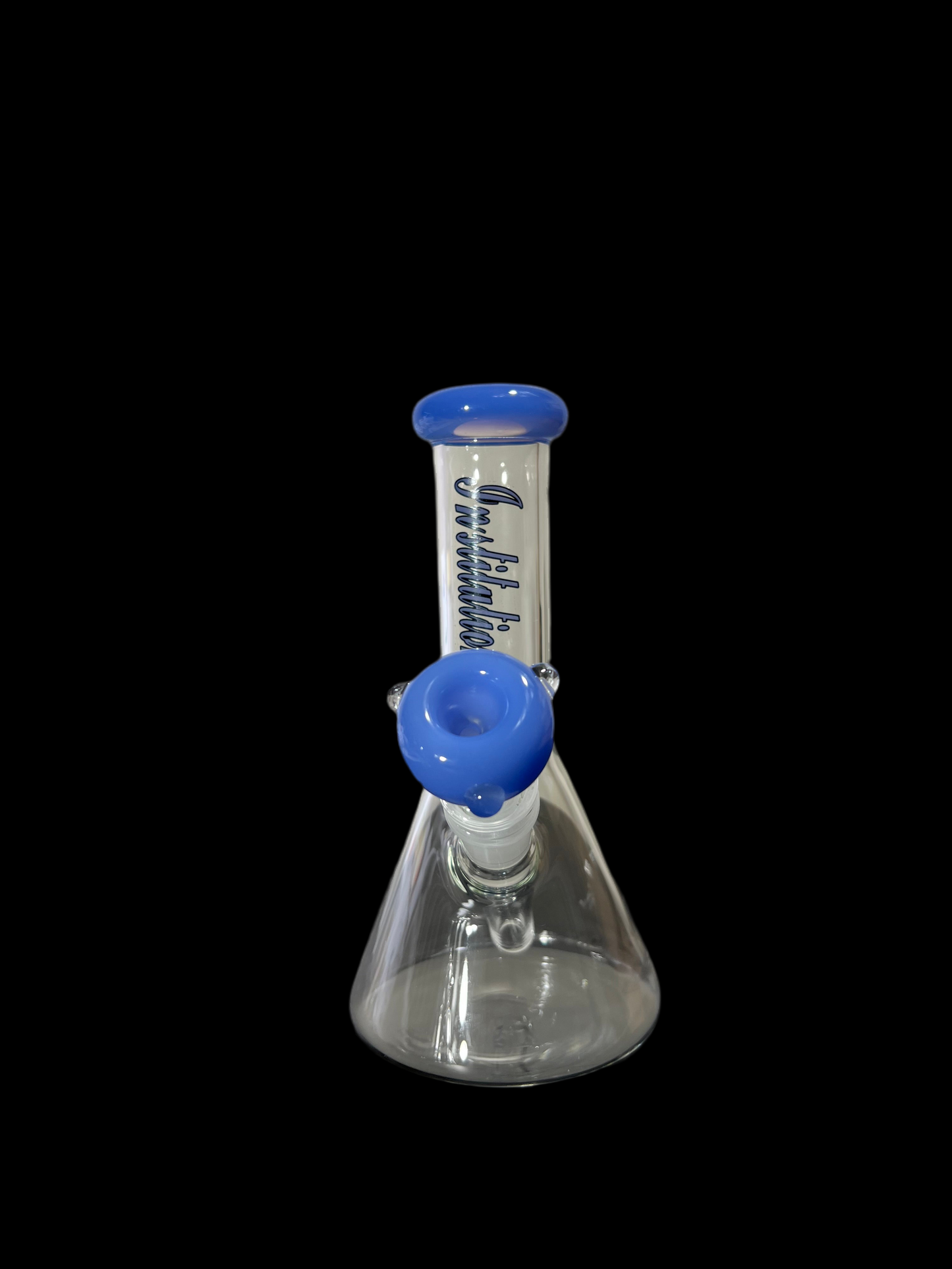 19CM INSTITUTION CLEAR GLASS / Dab rig