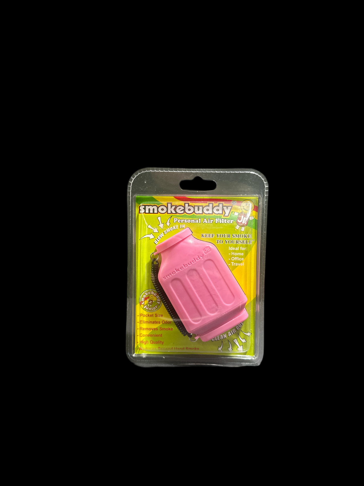 JR SMOKE BUDDY PERSONAL AIR FILTER PINK