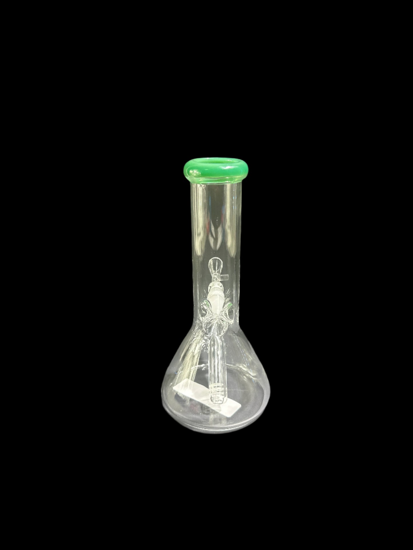 SMALL GREEN MOUTH PIECE GLASS BONG