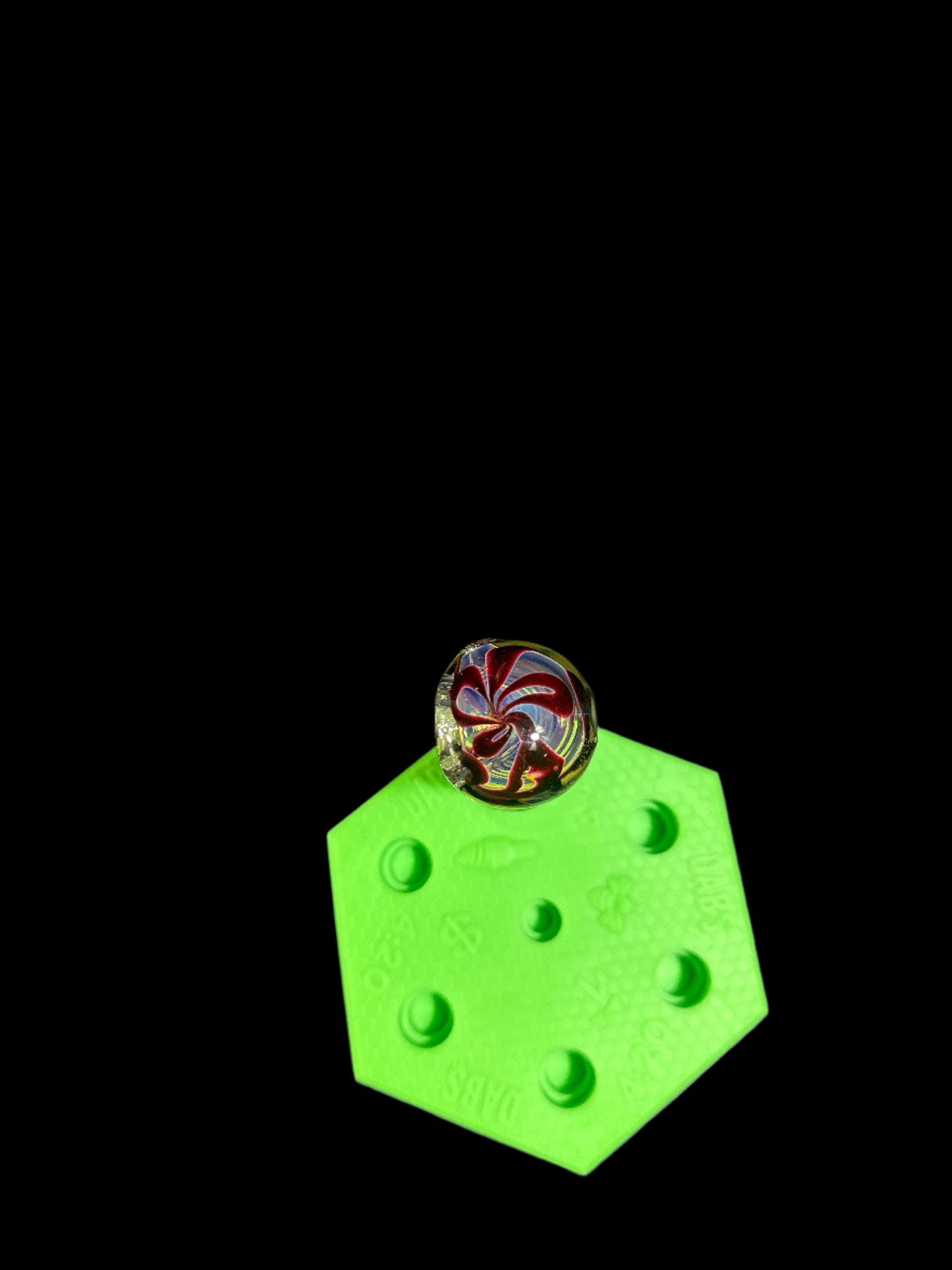 MULTICOLORED GLASS HAND PIPE