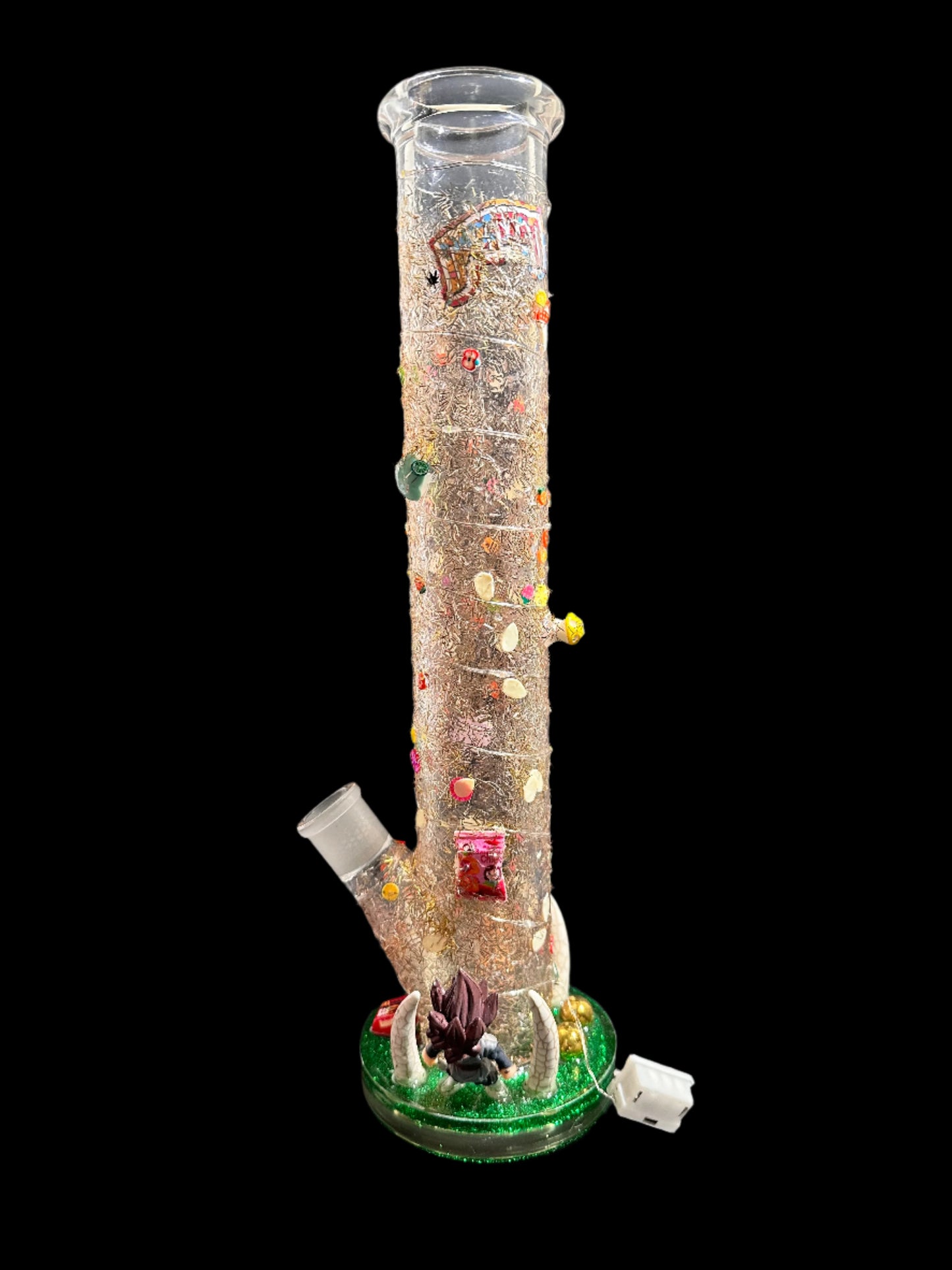 TOON DREAMZ GOKU N VEGITO GLASS BONG