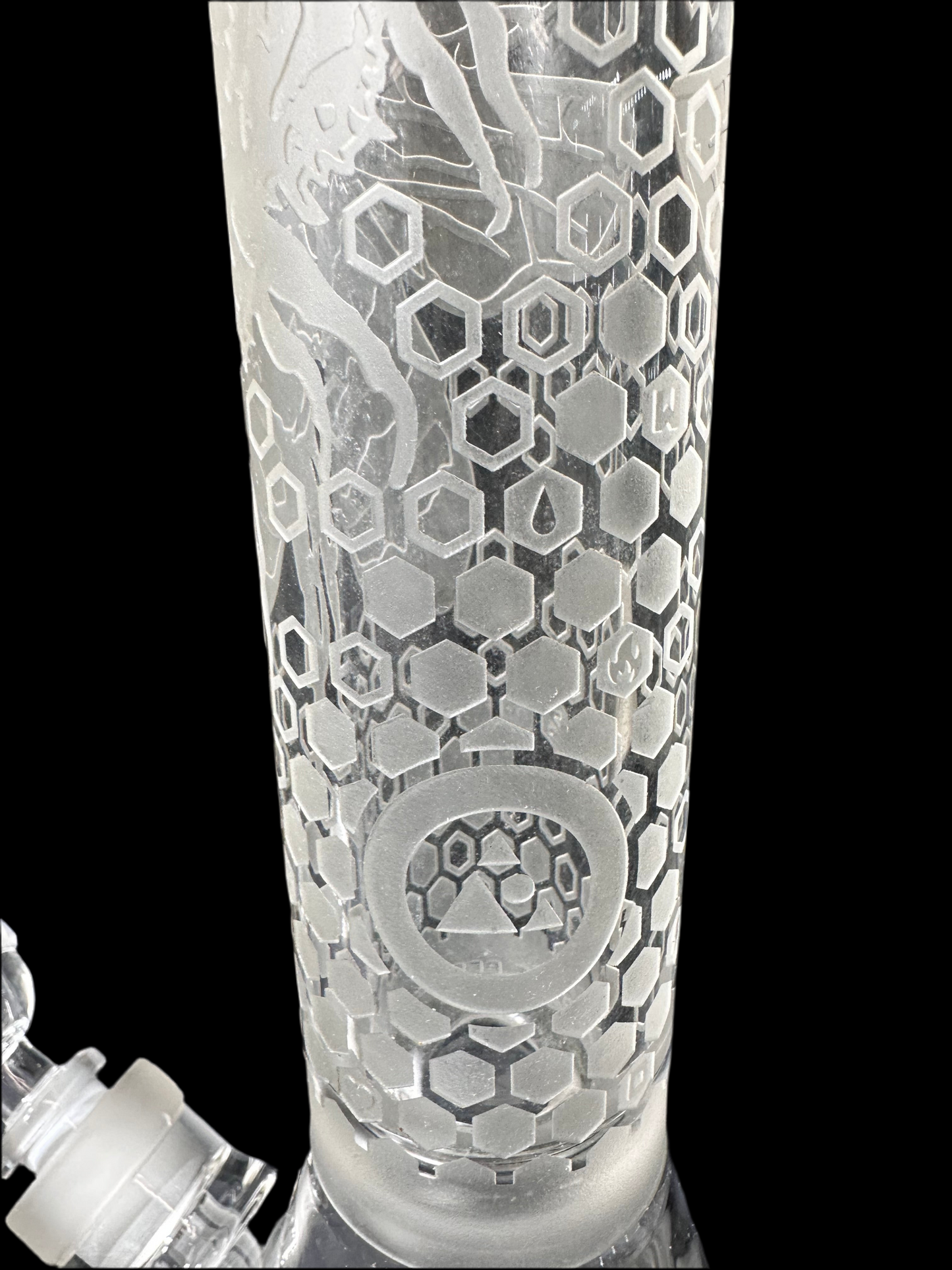 THE HIVE GLASS BONG /DAB BY MILKWAY