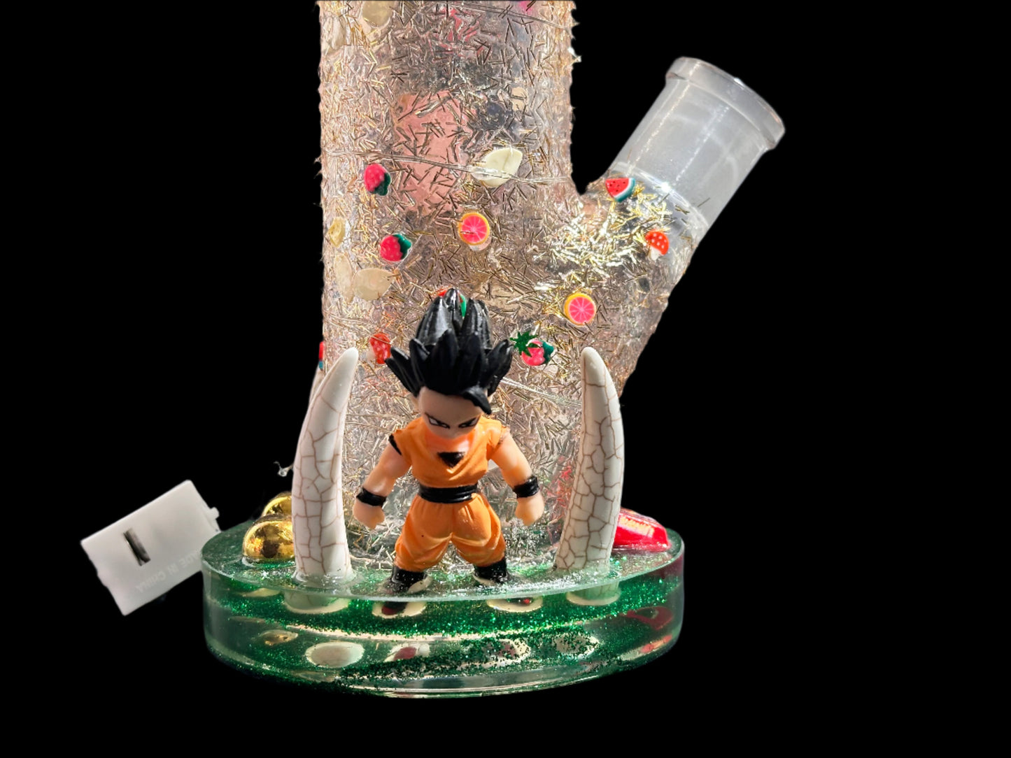 TOON DREAMZ GOKU N VEGITO GLASS BONG