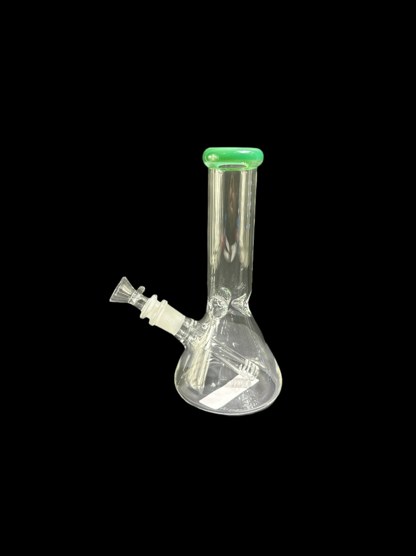 SMALL GREEN MOUTH PIECE GLASS BONG