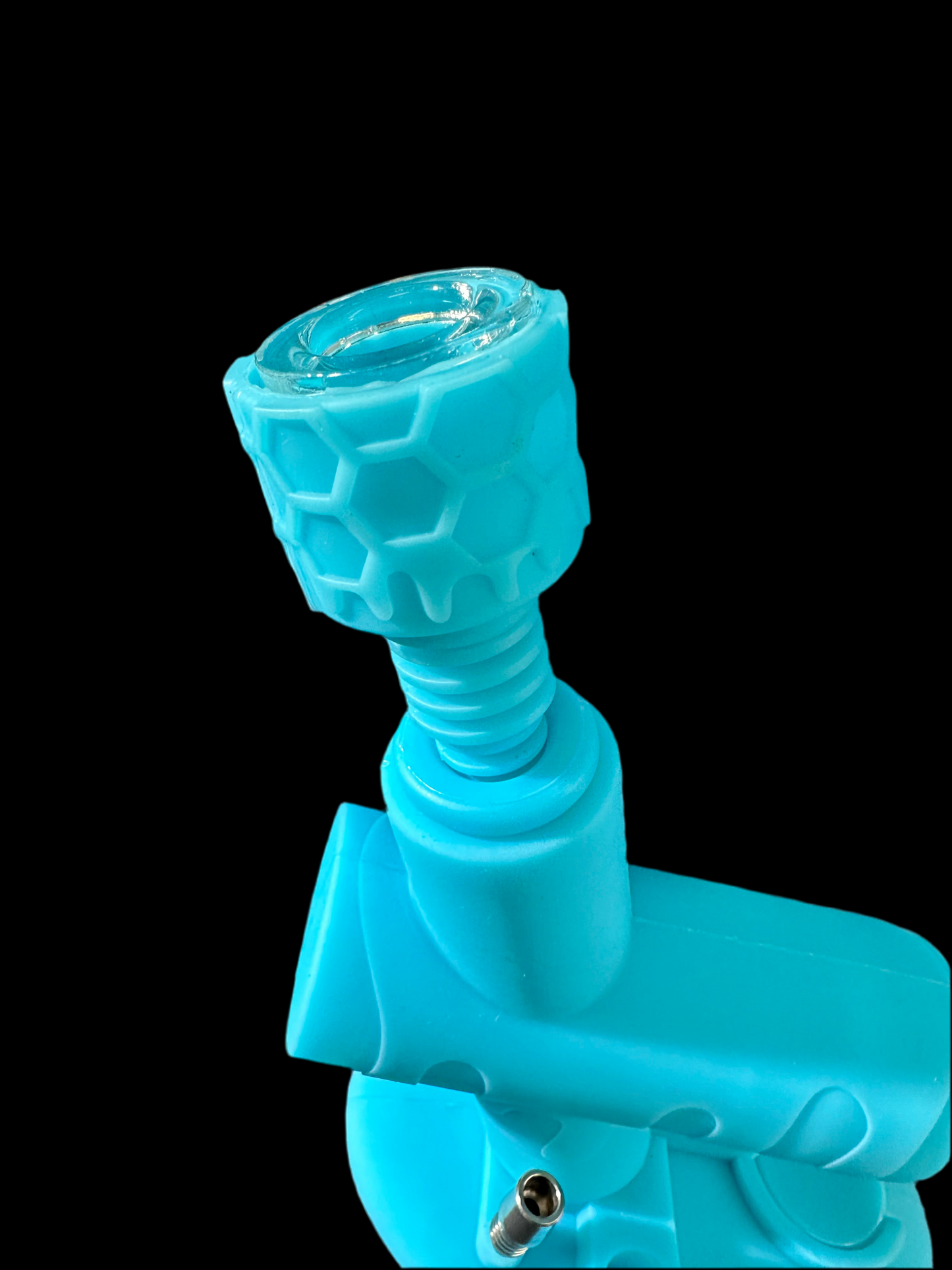 SWERVE SILICONE GLASS WATER PIPE & nectar collector