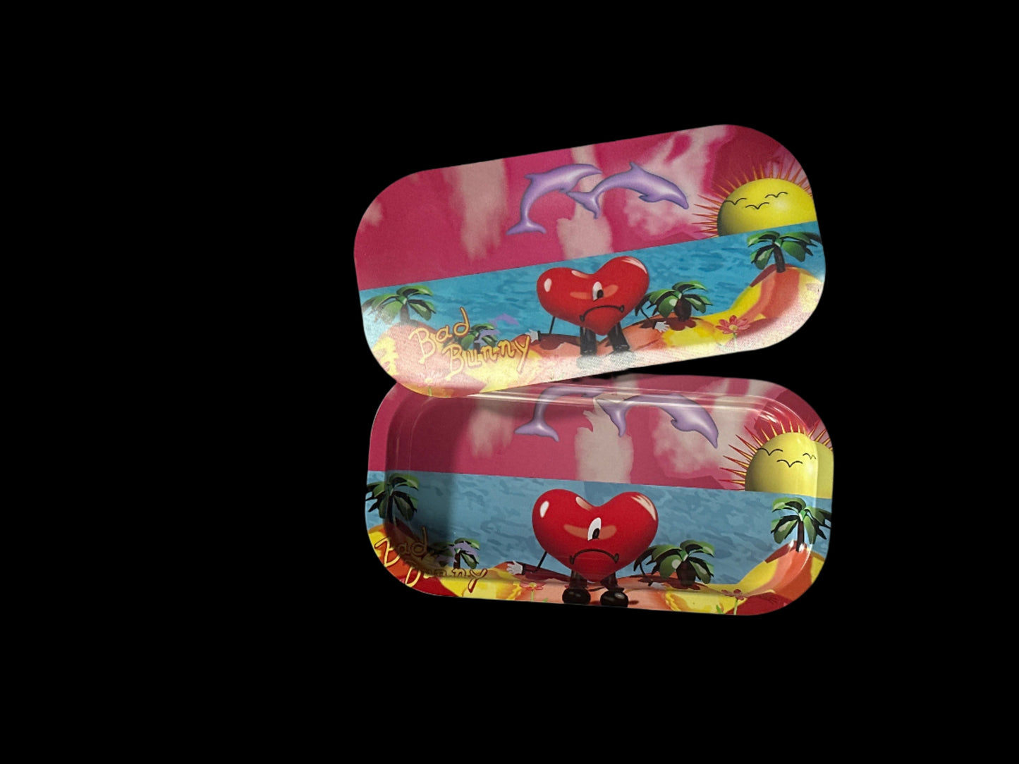 BAD BUNNY ROLLING TRAY WITH MAGNETIC LID