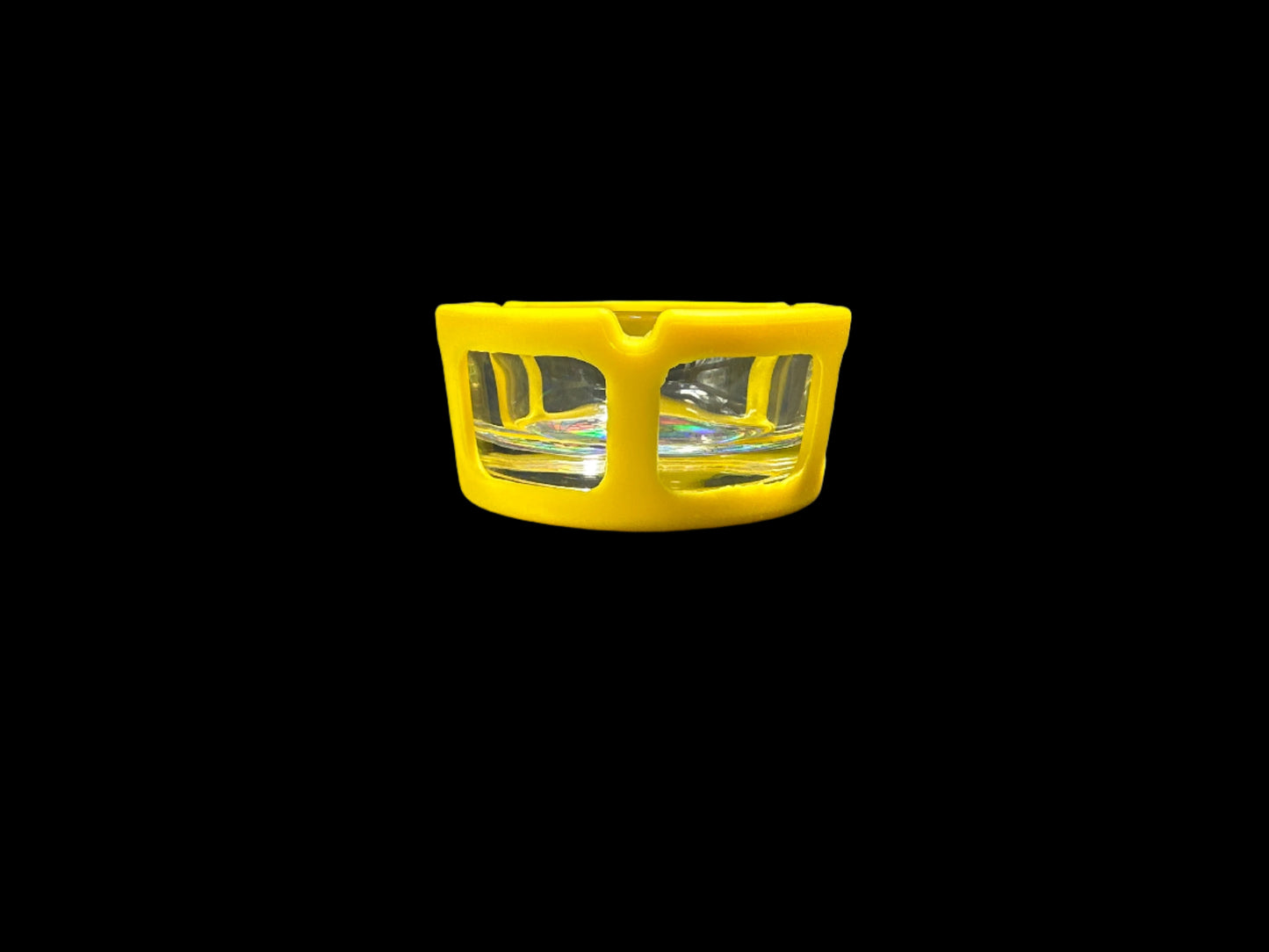 SILICONE GLASS ASHTRAY