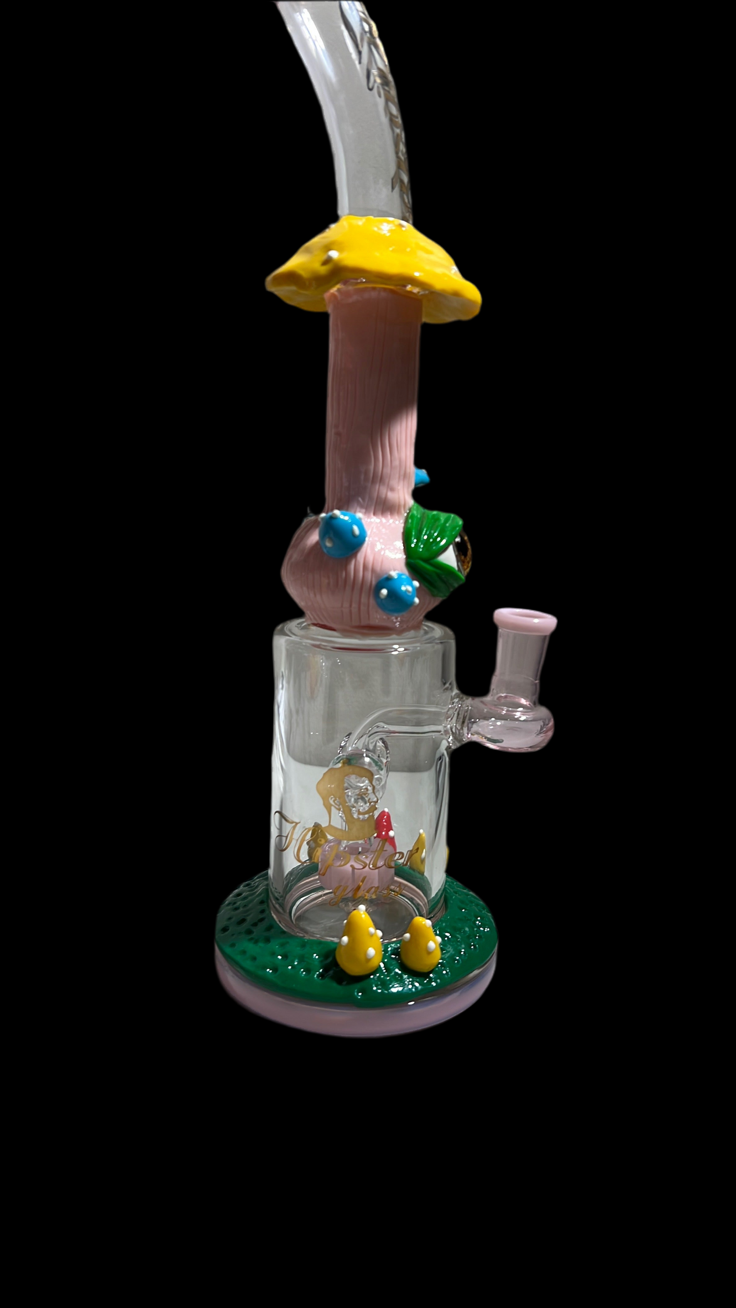 ONE EYE-HIPSTER WATER PIPE *GLOW IN THE DARK