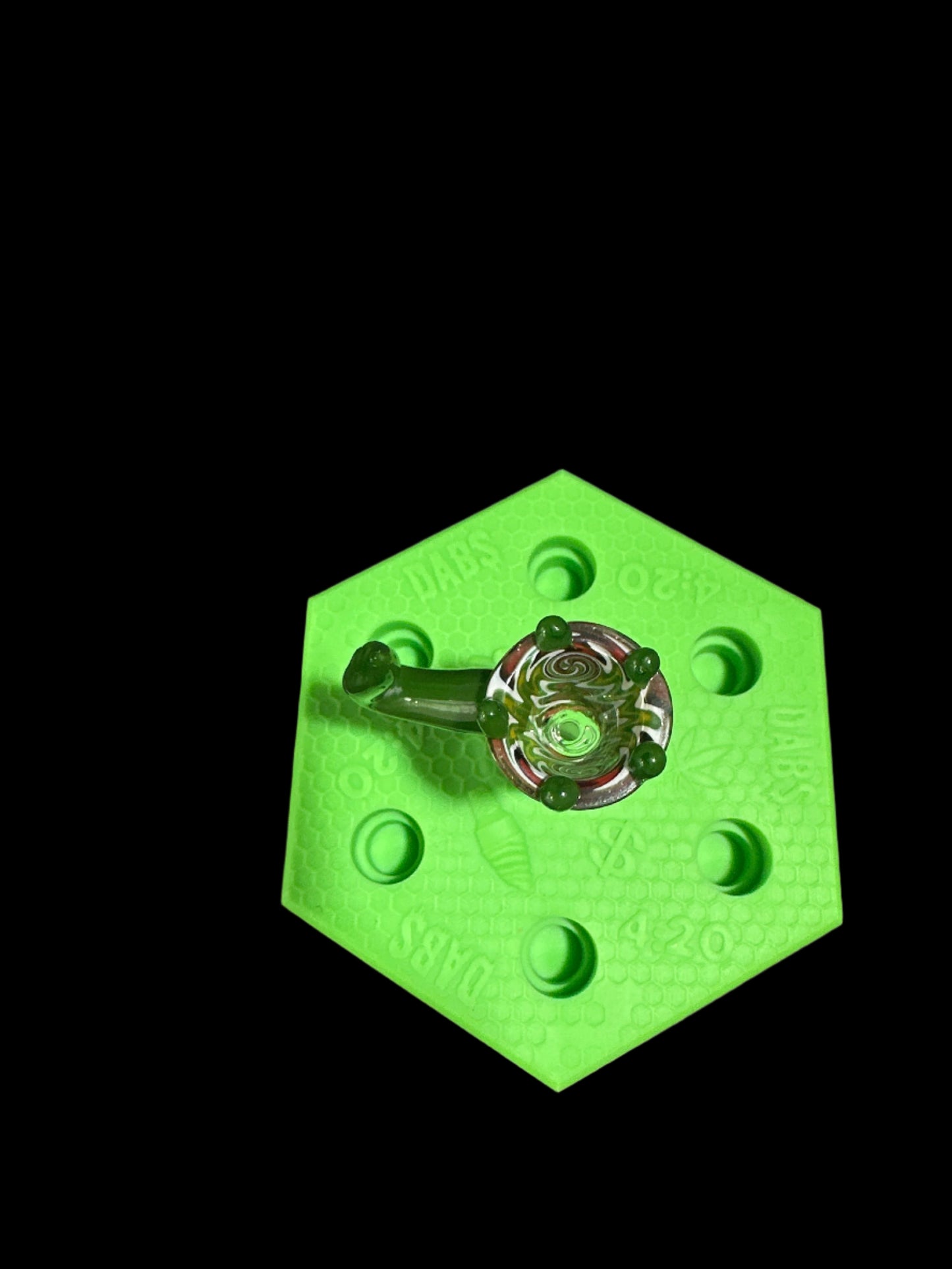 14MM COLORFUL BOWL HORN PIECE