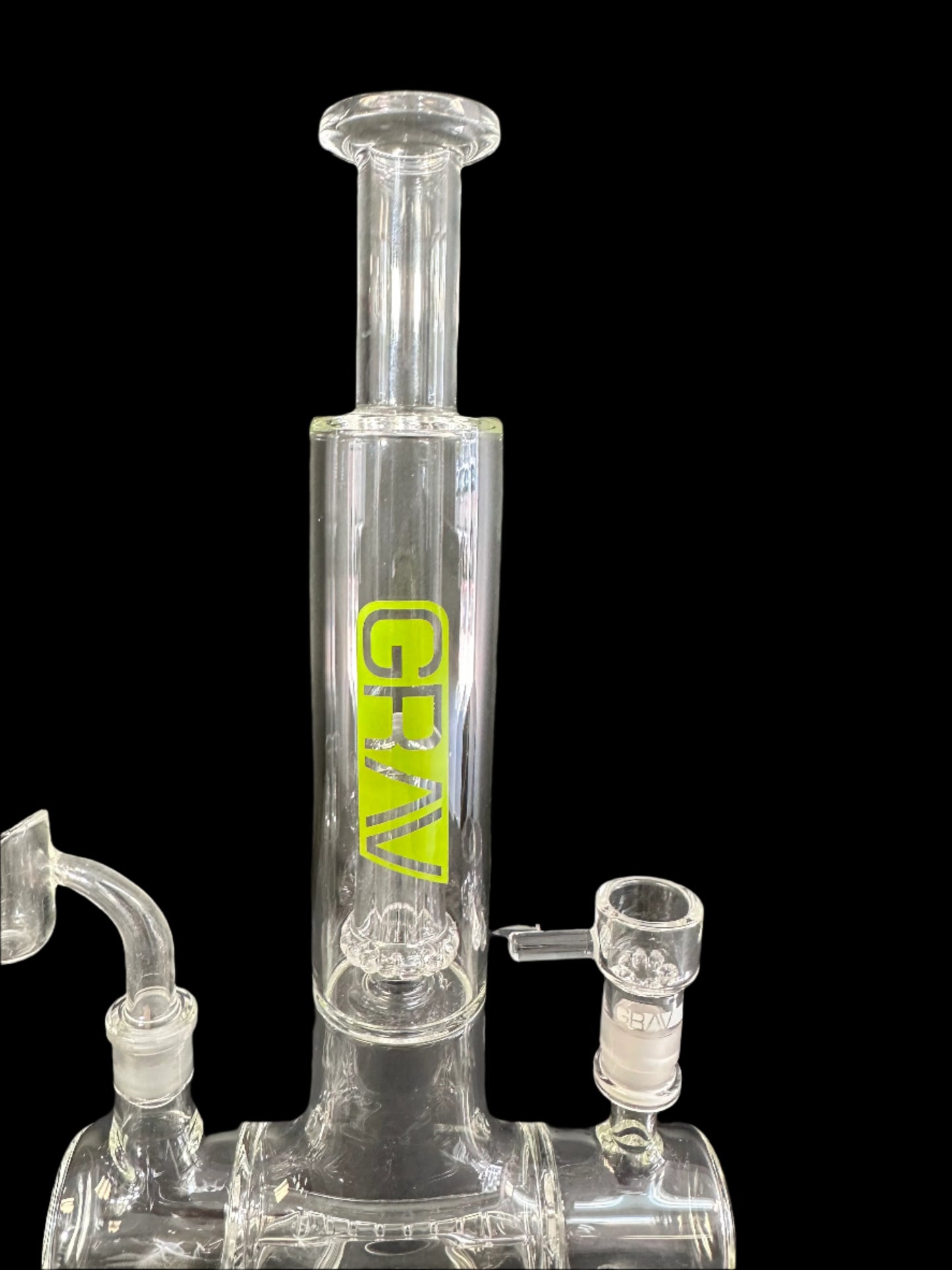 GRAV DUAL GLASS BONG /DAB
