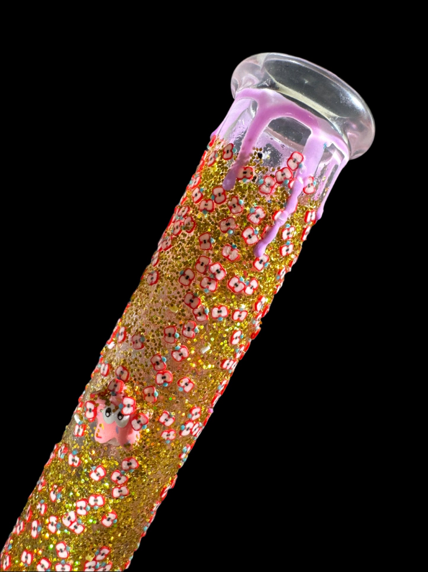 TOON DREAMZ HAND CRAFT SQUIDWARD AND SANDY CHEEKS GLASS BONG