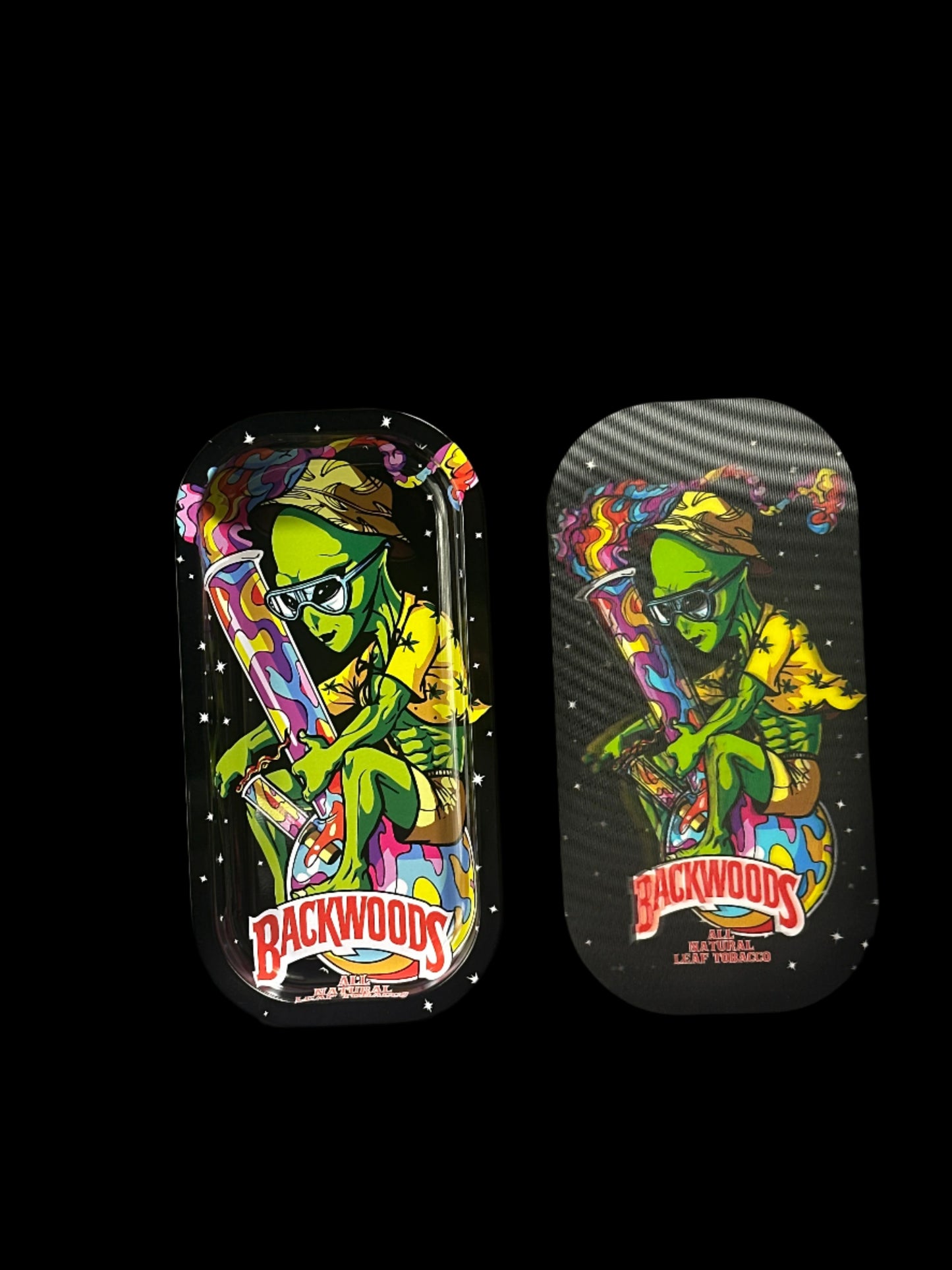 ALIEN BACKWOODS ROLLING TRAY WITH MAGNETIC LID