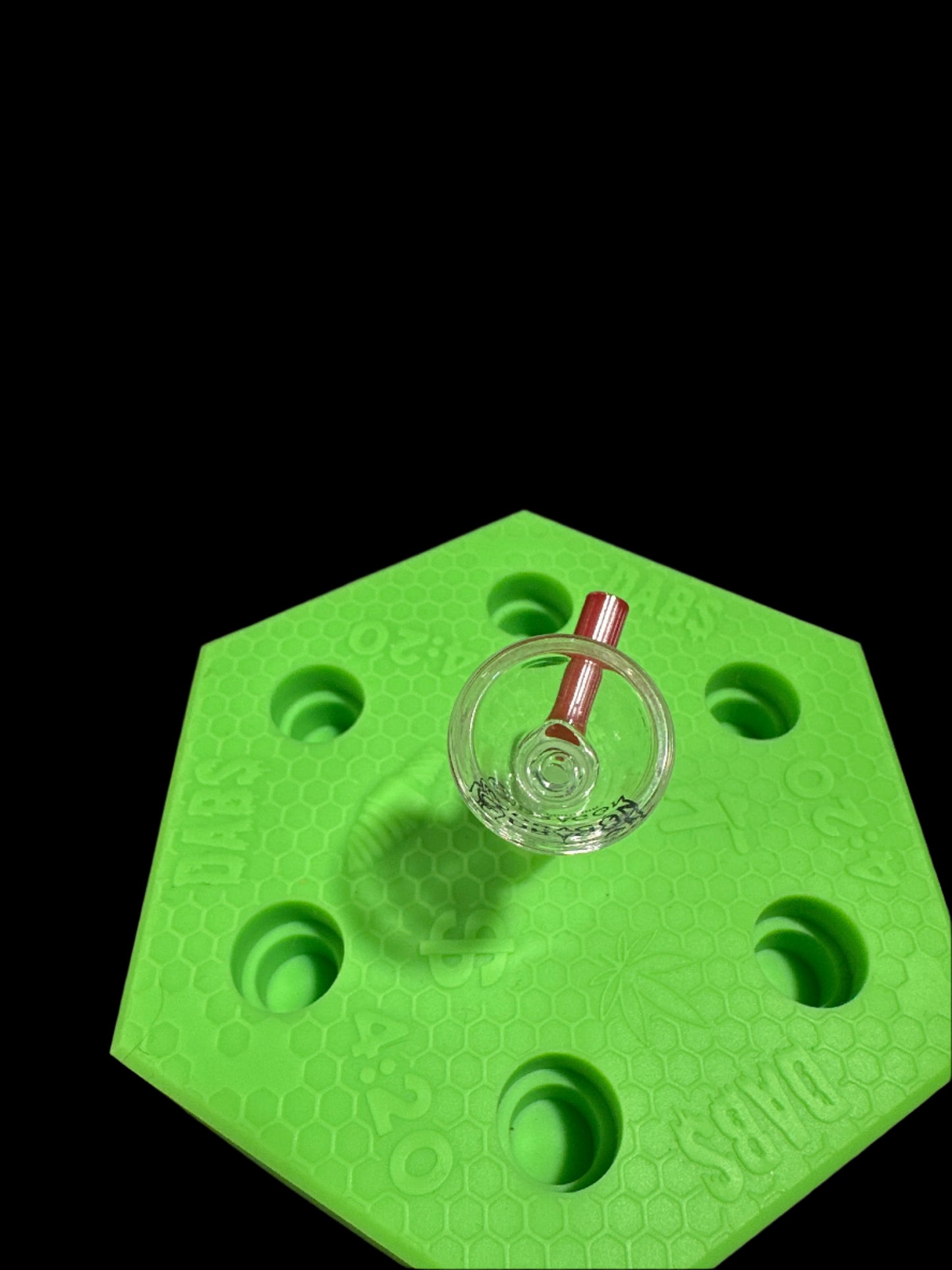 14MM RED DRAGON PLATINUM GLASS BOWL PIECE