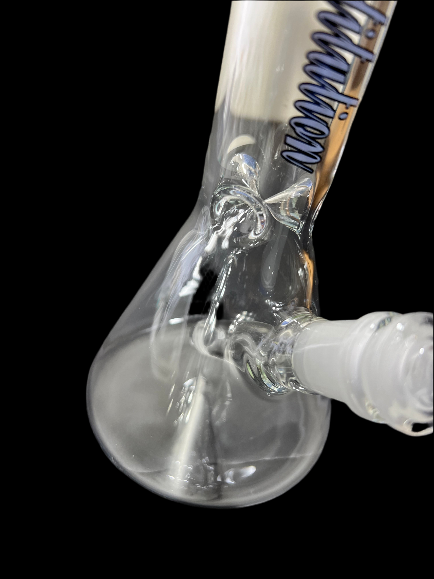 19CM INSTITUTION CLEAR GLASS / Dab rig