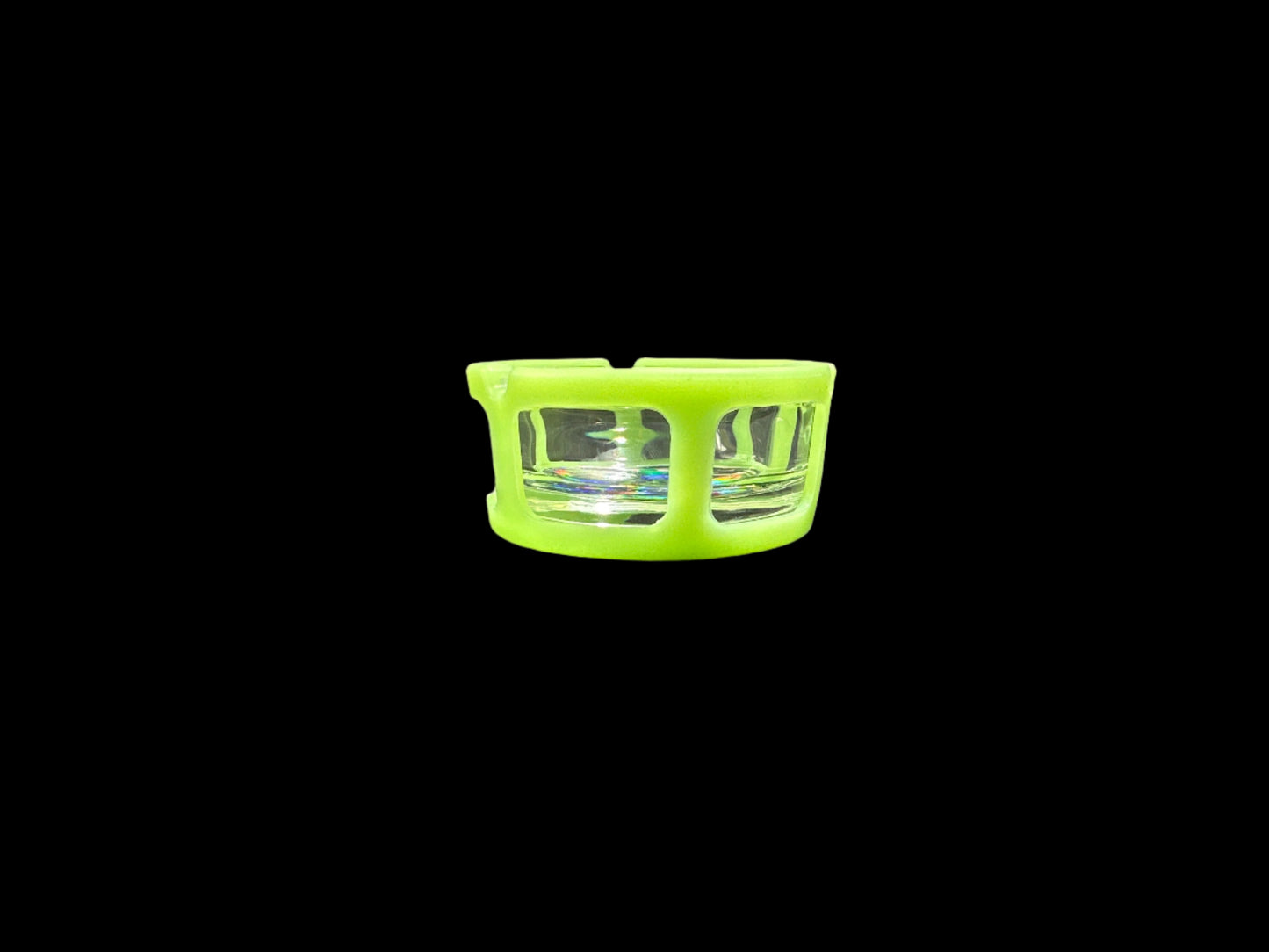 SILICONE GLASS ASHTRAY