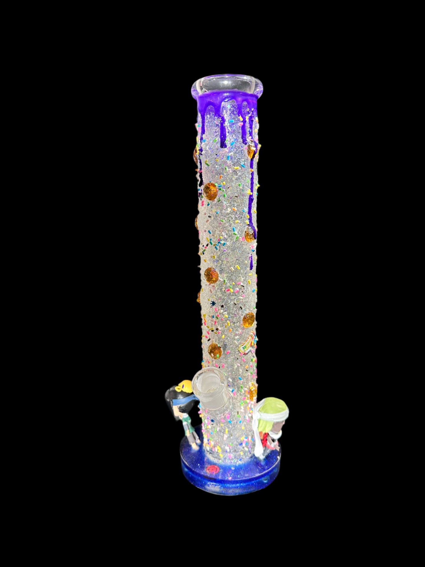 TOON DREAMZ NARUTO HAKU & killer bee glass bong