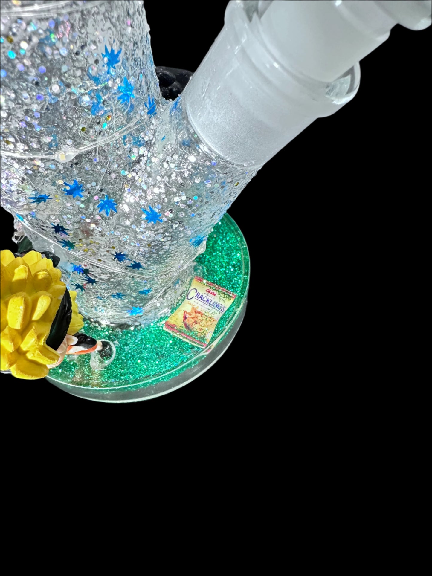 TOON DREAMZ NARUTO N ITACHI UCHIHA LARGE GLASS BONG
