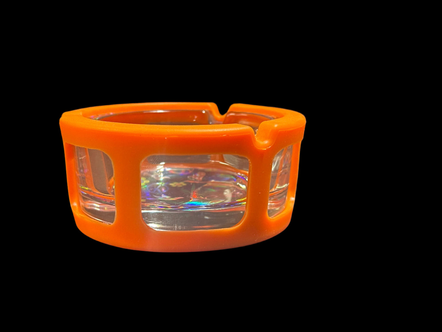SILICONE GLASS ASHTRAY