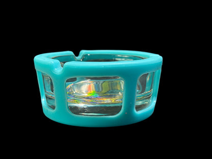SILICONE GLASS ASHTRAY