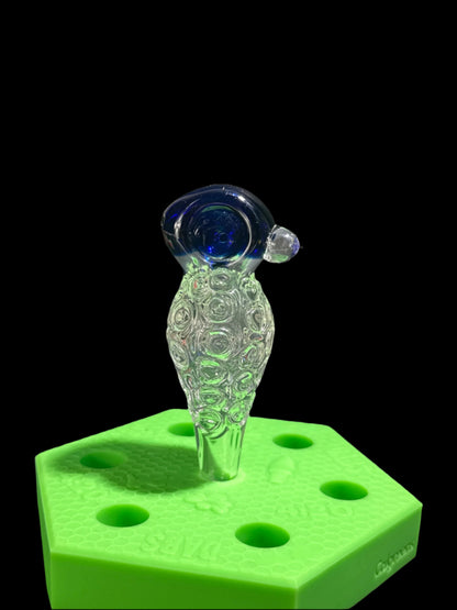DOTTED GLASS HAND PIPE