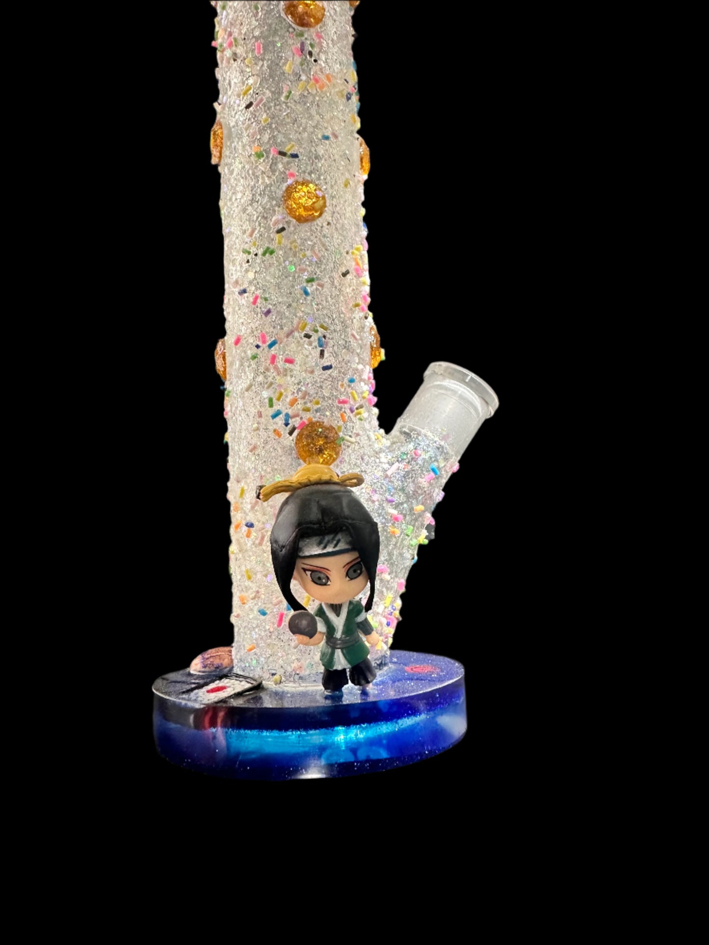 TOON DREAMZ NARUTO HAKU & killer bee glass bong