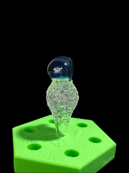 DOTTED GLASS HAND PIPE