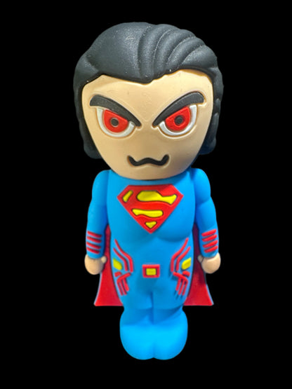 SUPERMAN SILICONE HAND PIPE