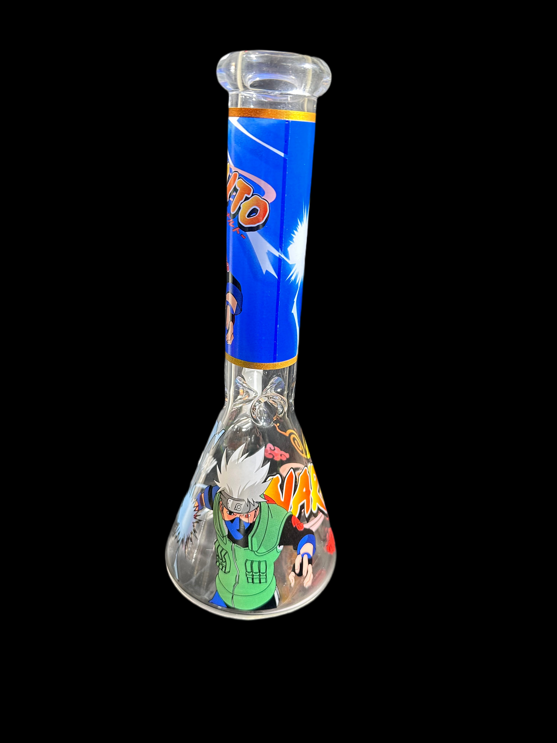 NARUTO KAKASHI GLASS BONG 1844 vape n smoke shop NARUTO KAKASHI GLASS BONG 1844 vape n smoke shop