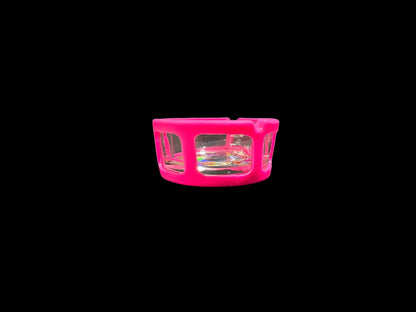 SILICONE GLASS ASHTRAY