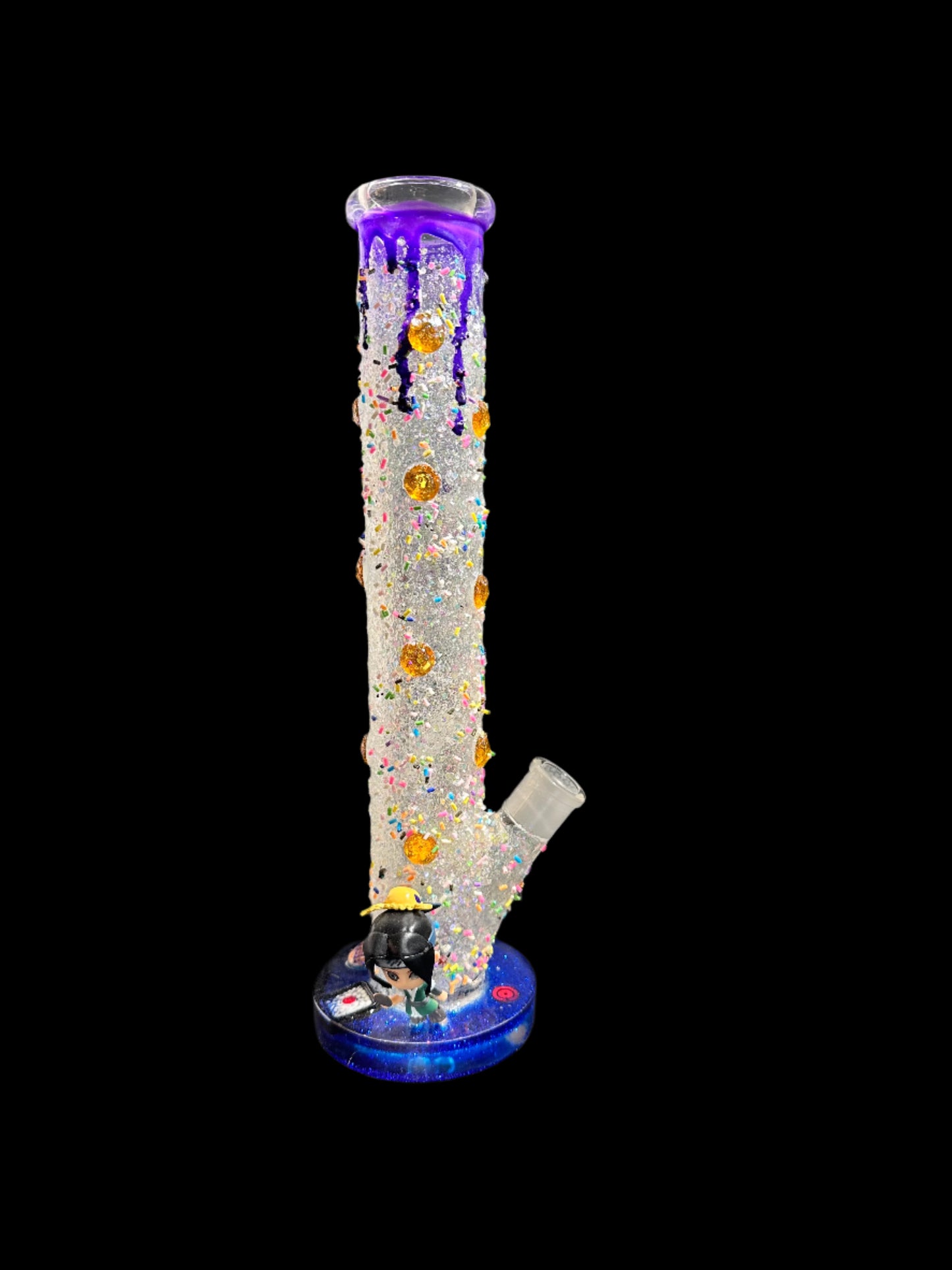 TOON DREAMZ NARUTO HAKU & killer bee glass bong