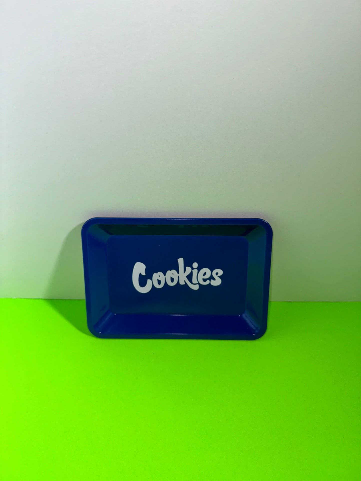 BLUE SMALL COOKIES ROLLING TRAY