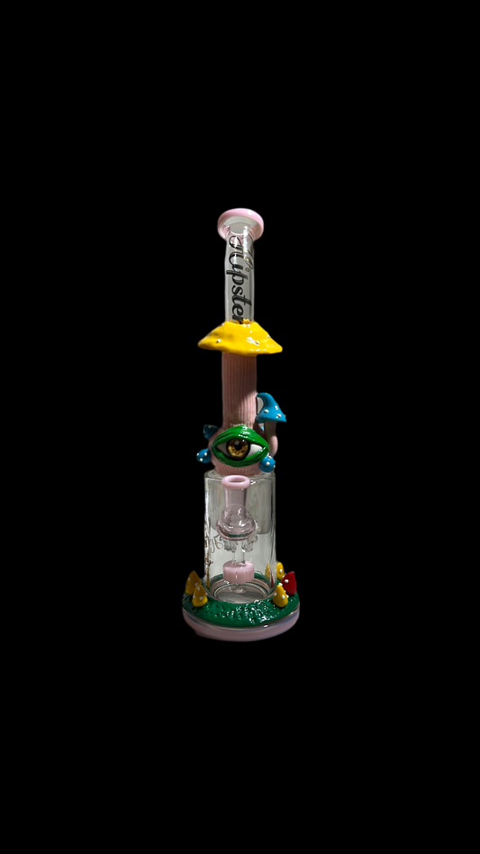 ONE EYE-HIPSTER WATER PIPE *GLOW IN THE DARK