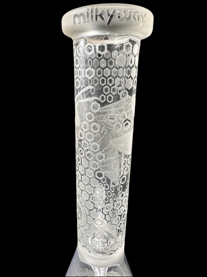 THE HIVE GLASS BONG /DAB BY MILKWAY