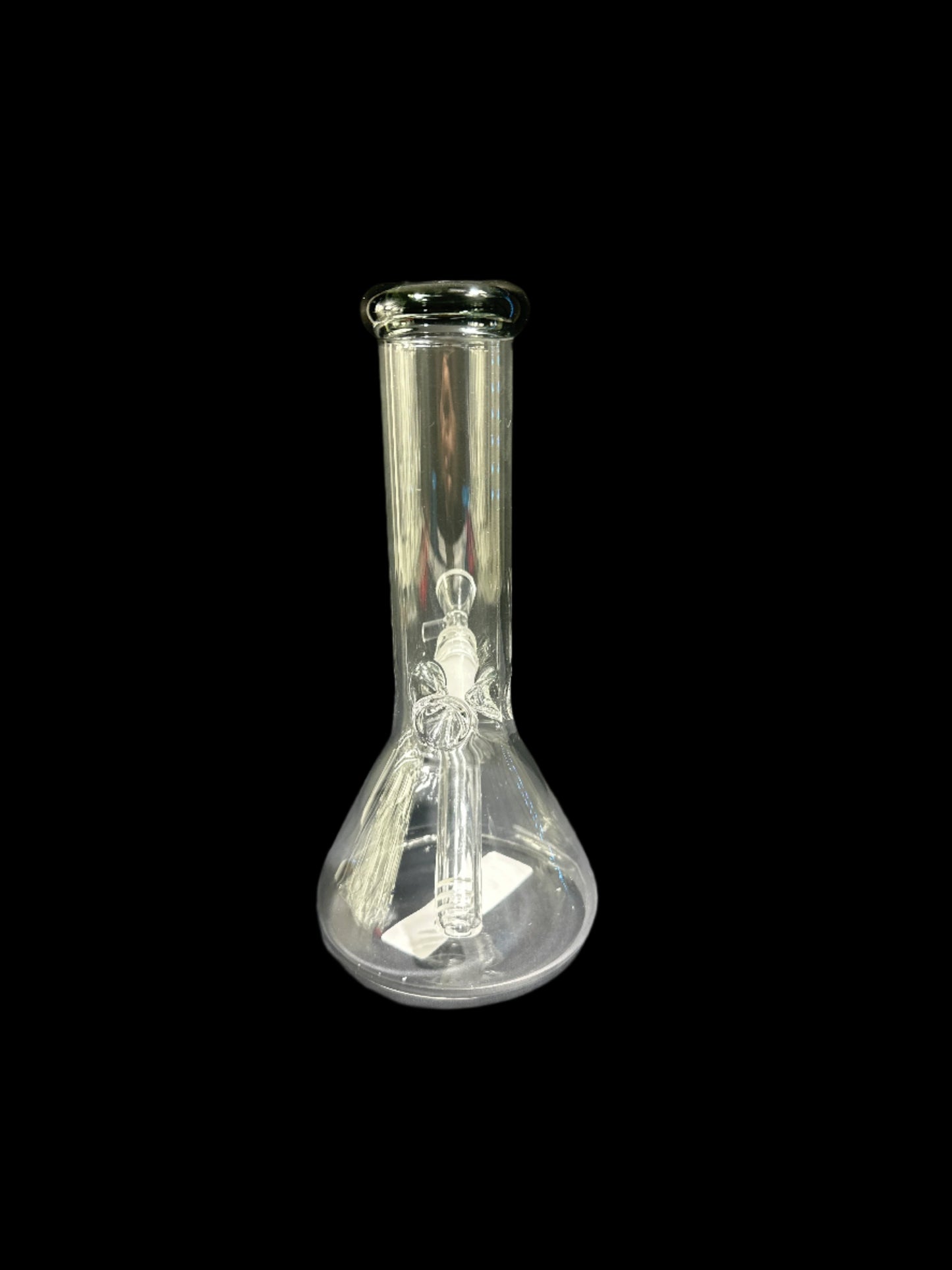 SMALL GREY MOUTHPIECE GLASS BONG