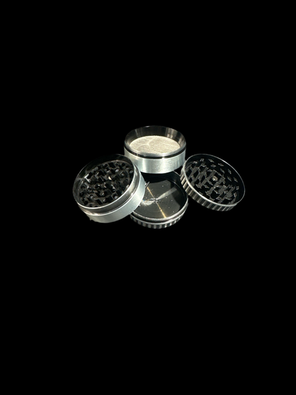 SILVER CHROMIUM CRUSHER MEDIUM GRINDER