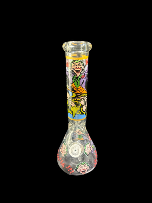 COMIC JOKER GLASS BONG