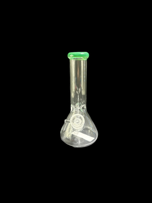 SMALL GREEN MOUTH PIECE GLASS BONG