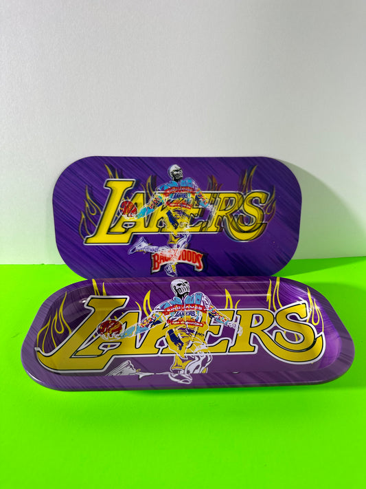 LA LAKERS ROLLING TRAY